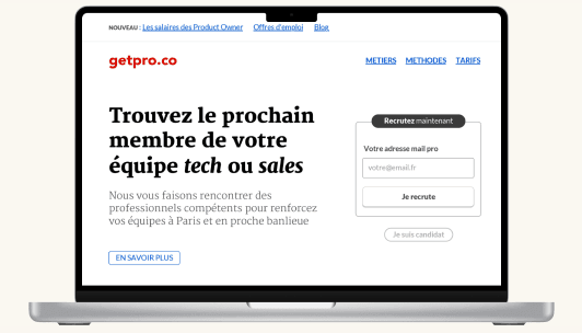 Création de GetPro